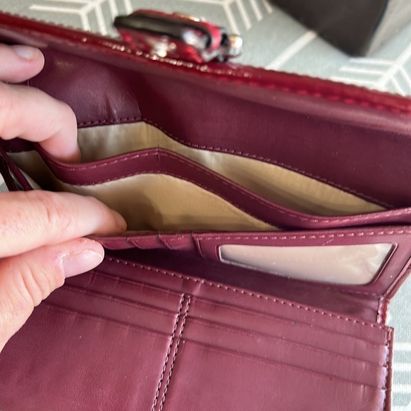 Coach Red Wallet - Picture 14 of 16